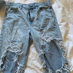 American eagle mom jeans
